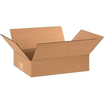 50 Small White Corrugated Cardboard Boxes - 3x3x1 Inch Shipping & Mailing Mailers