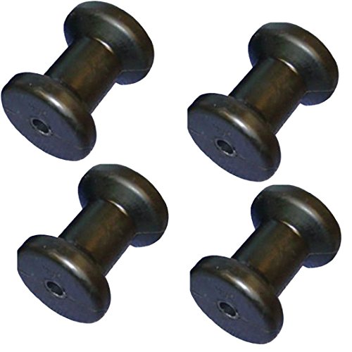 C.H. Yates 4 Bow Roller - 1/2 Inch Shaft For Boat Trailer Winch Stands