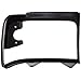 Evan-Fischer Headlight Door Compatible With 1992-1996 Ford Bronco, 1992-1997 Ford F-150, 1992-1997 Ford F-250 Black Driver Side