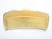 Myhsmooth Sh-byg-nt 100% Handmade Premium Quality Natural Sheep Horn Comb Without Handle(4.8''Long)