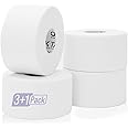 OK TAPE Athletic Sports Tape（4 Packs) - 45ft Per Roll Very Strong Tape for Athlete & Sport Trainers & First Aid Injury Wrap, Perfect for Fingers Ankles Wrist on Bat, Hockey Stick - White