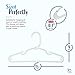 Premium Children's Plastic Hangers (Pack of 30) | Kids Hangers | Toddler Hangers | Baby Hangers for Closet - Clothes Hanger - Designed to Fit Children and Babies Value - White
