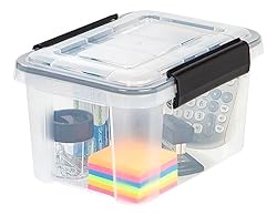 IRIS Quart WEATHERTIGHT Storage Box Clear