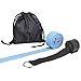 Xroam Adjustable Leg Stretcher Lengthen Ballet Stretch Band – Easy Install on Door Flexibility Stretching Leg Strap Great Cheer Dance Gymnastics Trainer Stretching Equipment (Blue)thumb 3