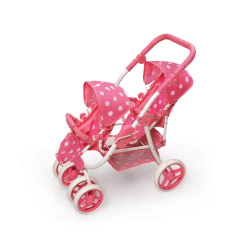 malibu double doll stroller