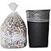 8 Gallon Medium Trash Bags 30 Liter Clear Garbage Bags Kitchen Trash Bags Plastic Wastebasket Trash Can Liners 6 gallon 7 Gallon for Home Office Bins, 200 Count