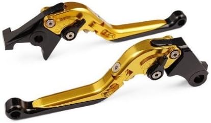 CTG Extend FOLD FOLDING Clutch Brake Levers for KTM 690 Enduro R 2014-2015-Gold