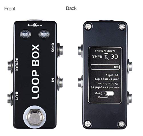 Mosky Mini Loop Box Guitar Effect Pedal with Channel Selection True Bypass - Thumbnail 4