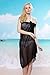 Ypser Women's Chiffon Swimwear Bikini Cover Ups Sarong Swimsuit Wrap Beach Maxi Skirt
