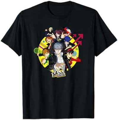 Amazon.com: Persona 5 Royal All Characters ATLUS T-Shirt