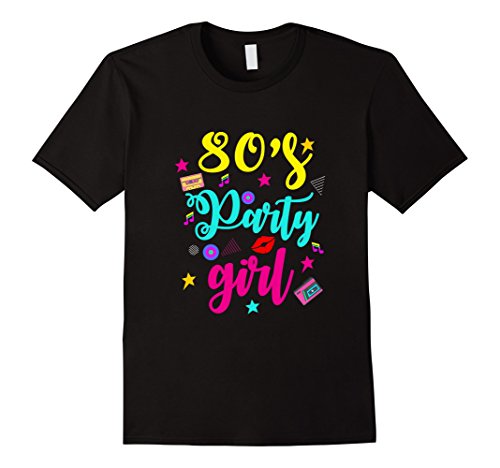 80's Party Girl Neon Colors Shirt