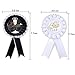 Bride To Be and Groom To Be Award Ribbon Badge Brooch,Set of 2