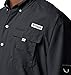 Columbia Men’s PFG Bahama™ II Long Sleeve Shirt, Black, Medium