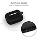 AirPods Pro Case, ELECDOLPH Soft Silicone Cover for AirPods Pro Case, Slim-Fit, Visible Front LED, Scratch-Resistant Case Skin for AirPods Pro Charging Case (Black)