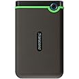 Transcend 1TB USB 3.1 Gen 1 StoreJet 25M3S SJ25M3S Rugged External Hard Drive TS1TSJ25M3S,Grey
