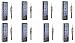 Wellman Glow Plugs Chevy GMC 6.5 & 6.2 L Diesel Fast Start WELLMAN (Set of 8) 2500 3500