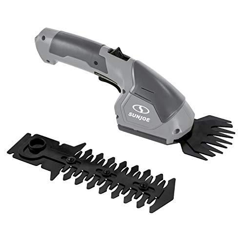 Sun Joe HJ604CGRY 7.2V Cordless 2In1 Grass Shear + Hedge Trimmer, Platinum Pricepulse