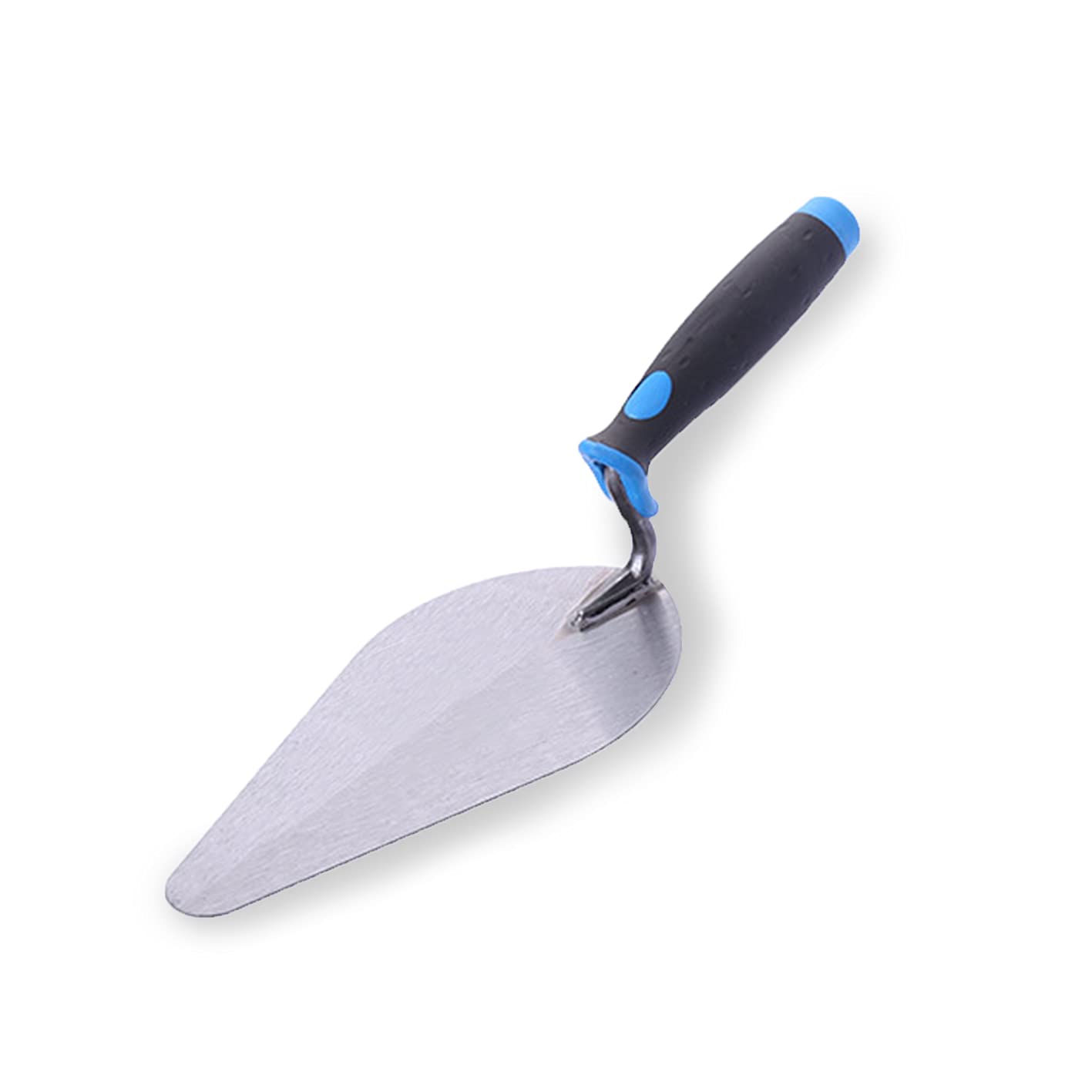 9'' Trowel for Plastering and Bricklaying - Soft Grip Flat Masonry Tool - 9 inch Cement Finishing Bricklayers Trowel