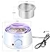 Waxing Kit Hot Wax Warmer kit with 4 Flavors Hard Pearl Beans, Painless Hair Removal Wax heater Machine for Women Men's Body Brazilian Gigi Ear Nose Leg at Home with 10 Applicator Sticks 2 Mask Stick