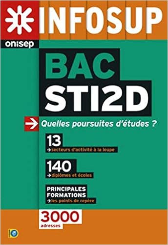 Amazon Fr Bac Sti2d Quelles Poursuites D Etudes Onisep Livres