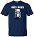 NZone Dallas 'She Loves the D' Men's T Shirt (XL)