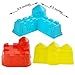 Kare and Kind 17pcs kid's Summer Beach Toys set/sand play set with Models and molds (Castle+ Animal + Tool, Colorful)