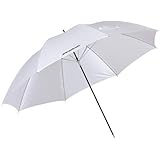 Westcott 2005 45-Inch Optical White Satin Umbrella (White)