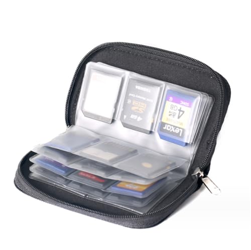 Memory card holder pouch