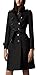 ilishop Women's Elegant Jacket Silm Long Trench Coat