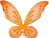 KWC - Pixie Fairy Wings Tinkerbell Princess Tutu Dress up Costume (Orange)
