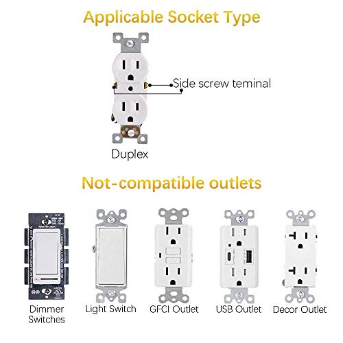 5 Guidelight+Electrical+Nightlight+Lighted+Batteries