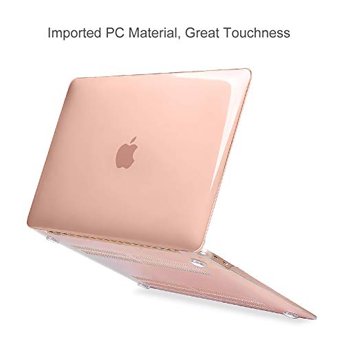 New MacBook Air 13 Inch Case A1932 2018 Release, Skyera Laptop Case Smooth Matte Frosted Hard Shell Cover for Apple MacBook Air 13 Inch with Retina Display fits Touch ID with Keyboard Cover (Frost) - Thumbnail 2