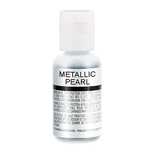 Chefmaster by US Cake Supply .7fl oz Metallic Pearl Airbrush Food Coloring