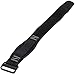 Voguestrap TX51012BK Allstrap 16 mm Black Nylon Adjustable Sport Watch Band