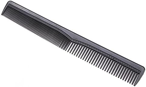 WeK Unisex Kid Adult Salon Black Cutting Hair Tooth Comb Barber Hairdressing Tools