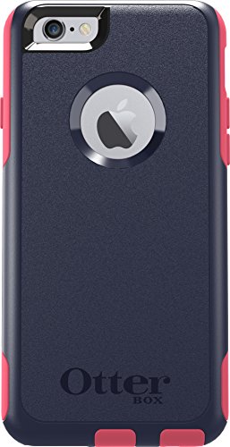 OtterBox Commuter Series Case for Apple iPhone 6 / 6S 4.7" - Retail Packaging - Admiral Blue/Blaze Pink