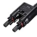 BTSKY Solar Panel MC4 T/Y Branch Connectors Cable Splitter Coupler