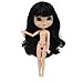 Dream fairy ICY dolls Fortune Days Toys 12 inch nude doll with natural skin and small breast joint body like blythe. (BL117, 30cm)
