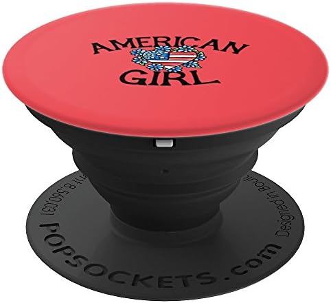 American Girl design 4th of July - PopSockets Grip and Stand for Phones and Tablets