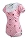 Littleforbig Cotton Romper Onesie Pajamas Bodysuit – Strawberry Pattern
