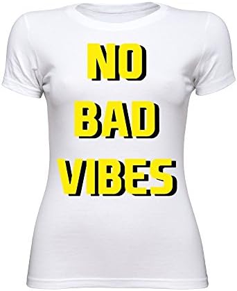 No Bad Vibes Women's T-Shirt Large