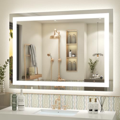 ODDSAN LED Lighted Bathroom Mirror