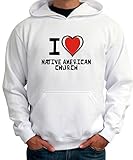 I love Native American Church Men Hoodie