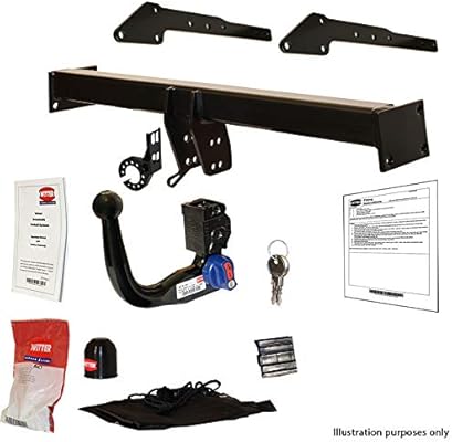 swan neck towbar bike rack