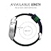 MoKo Band Compatible with Gear S3, 22mm Fine Woven Nylon Adjustable Replacement Strap fit Samsung Gear S3 Frontier/Classic/Galaxy Watch 46mm/Ticwatch pro/E2/S2/Huawei Watch GT 2 46mm, Blue & Green