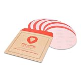 Red Label Abrasives 5 Inch 2500 Grit High Performance Hook and Loop Wet/Dry Auto Body Film Sanding Discs, 10 Pack