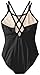 Capezio Big Girls' Classics Double Strap Camisole Leotard, Black, Medium