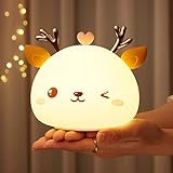 Night Lights for Kids Room, Cute Deer Kids Night