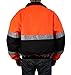 Safety Depot Orange/Black Safety Jacket