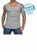Men's 6 Pack Cotton Color A-shirt Tank Top Muscle Shirt Big Man